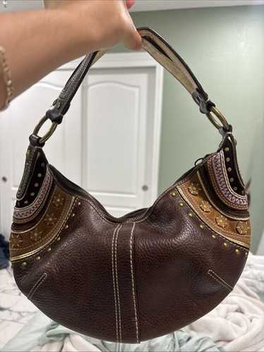 バッグ 1897 Coach Soho Hobo Shoulder Brown Vintage 00's COACH Brown and Beige Canvas Signature Soho