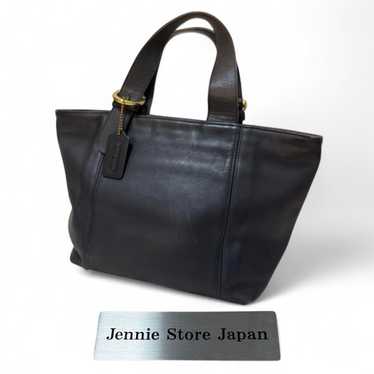 バッグ COACH Vintage Navy Leather Handbag 4133 COACH VINTAGE PERIWINKLE WAVERLY LEATHER TOTE BAG 4133 | eBay