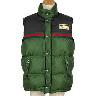 GUCCI (グッチ)グリーン ヴィンテージジャケット GUCCI（ジャケット/アウター ・ グリーン・カーキ/緑色系）の