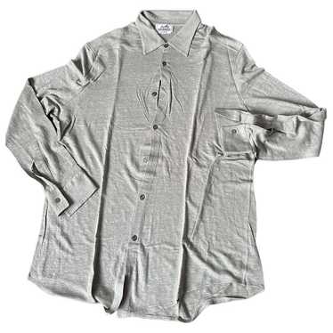 トップス HERMES Linen S/S Shirts MADE IN FRANCE Hermès Linen Shirt | La Mode Vintage