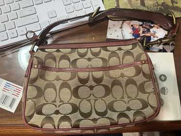 バッグ COACH Soho Signature Suede Shoulder Bag Coach Soho Signature Jacquard top handle shoulder bag CJ814