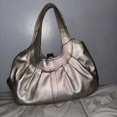 バッグ Coach Ergo Pleated Frame Satchel Bag NWOT COACH ERGO PATENT PLEATED FRAME SATCHEL BAG | eBay