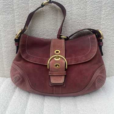 Vintage coach suede soho - Gem