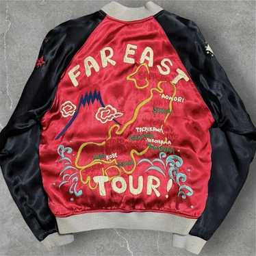 cropped heads スカジャン　菩薩 Cropped heads sukajan reversible - Gem