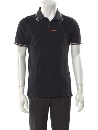 00s PRADA Sport Logo Polo Shirt – Size M Prada Sport Logo Polo Shirt SS (M) – fordgarmz