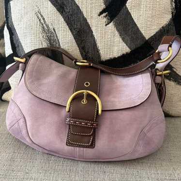 バッグ vintage coach old sonoma purple SUEDE Vintage Purple Suede Coach | TikTok