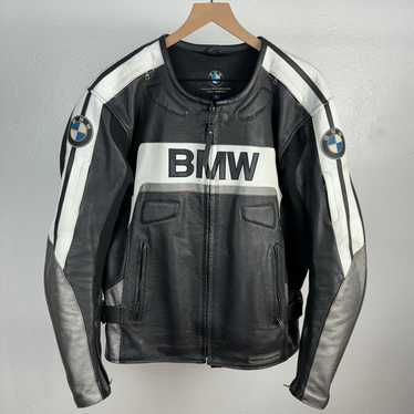 Black bmw leather jacket - Gem