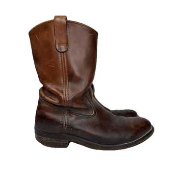 70s vintage redwing pecos スエード size11.5B Vintage Red Wing Pecos Western Cowboy Boots Mens Size 11.5 B