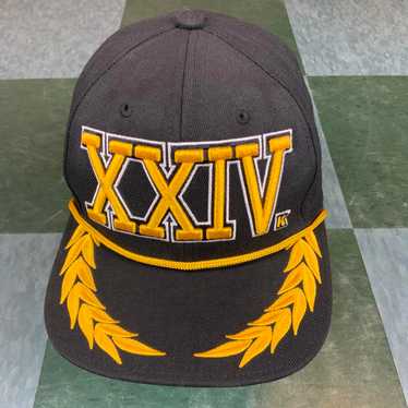 ブルーノマーズ Mitchell &Ness 24K CXC All Stars Mitchell & Ness Bruno Mars XXIV K Black Snapback Hat Cap 24k