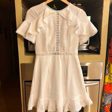 EUC Angel Biba White Dress Sz. 10