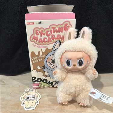 popmart labubu ラブブ macaron soymilk Labubu The Monsters Exciting Macaron Vinyl Face Series Soy
