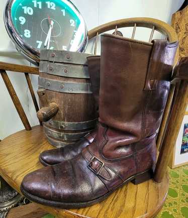 VTG 1969 Dingo Swinger Engineered Boots Size 10 D… - image 1