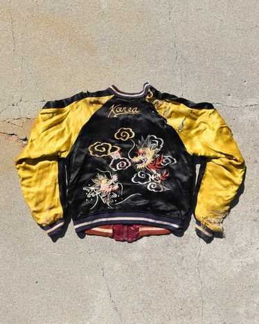 【vintage】50s souvenir jacket ナスコン Lot No. TT15618-125 / Early 1950s Style Acetate Souvenir