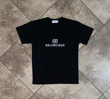 Balenciaga t-shirt bb logo - Gem