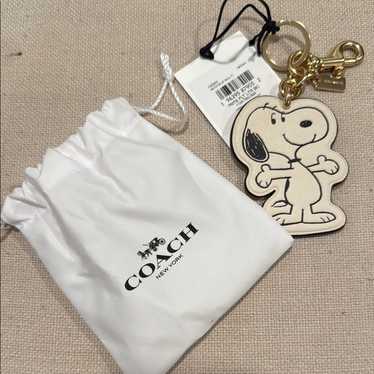 COACH　×　PEANUT　ウッドストック　キーリング COACH × PEANUT ウッドストック キーリング 美術品
