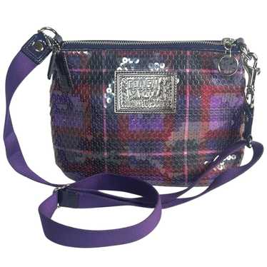 バッグ COACH Poppy Sequin Handbag Purple Coach | Bags | Coach Poppy Purple Sequin Bag | Poshmark