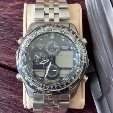 CITIZEN　プロマスター　ナビホーク c300　稼働 Lot of 2 Citizen C300 Promaster Navihawk Chronograph Men