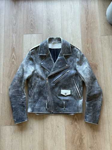 Acne studios ダメージジップジャケット Acne Studios ジップアップ ジャケット | ブラック | FARFETCH JP
