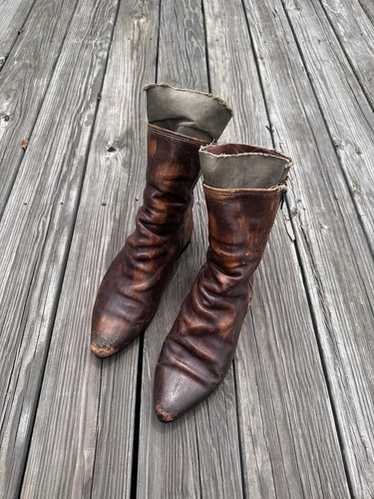 靴 1990s MIHARA YASUHIRO Leather Boots Maison MIHARA YASUHIRO ONLINE STORE（ミハラヤスヒロ
