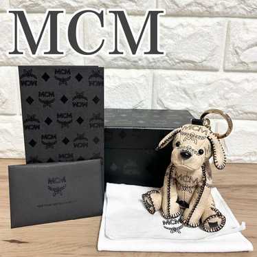 mcm ドッグ　キーリング Mcm dog bag charm - Gem