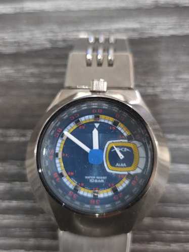 【レア】SEIKO ALBA AKAスクエア ブルー 不動品♪ Yahoo!オークション -「alba aka 時計」(アルバ) (セイコー)の