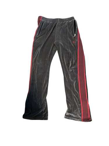 Needles velour track pant - Gem