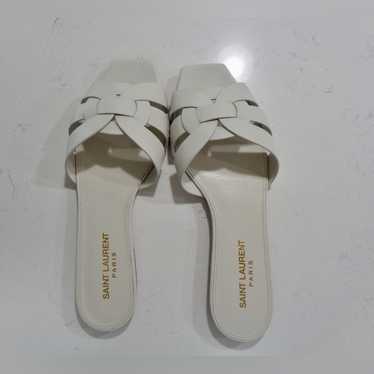 ☆人気☆【SAINT LAURENT】☆TRIBUTE FLAT MULES☆ミュール☆ Tribute MULES in smooth leather | Saint Laurent | YSL US