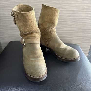 RED WING SHOES エンジニアブーツ 8268 25 pt99 RED WING レッドウィング 8268 PT99 スチールトゥ スエード