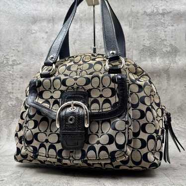 vintage coach mini Boston soho ミニボストン vintage coach mini Boston soho ミニボストン - メルカリ