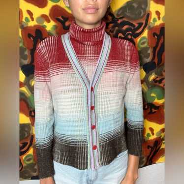 Missoni ツインセット Short kaftan in zig zag lamé viscose blend with batwing