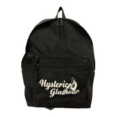 Hysteric glamour オリーブグリーン ロゴプリント リュック Hysteric glamour オリーブグリーン ロゴプリント リュック