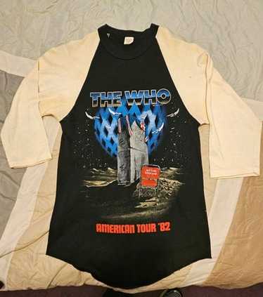【vintageバンドT】THE WHO FAREWELL TOUR '82 1982 Vintage The Who Final Concert 1982 Farewell Tour T