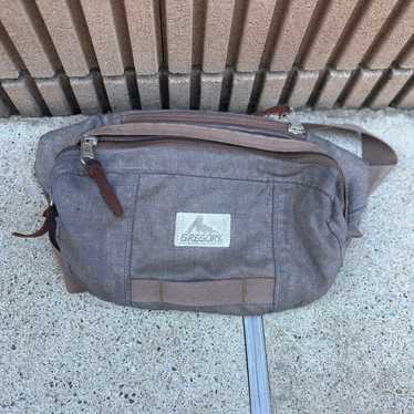 バッグ Gregory Waxed Cotton Tailmate S Brown Gregory Waxed Cotton Tailmate S Brown