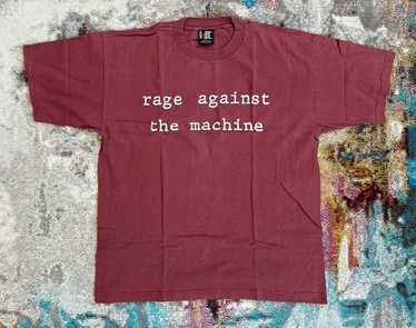 RAGE AGAINST THE MACHINE Tシャツ バーガンディ L APPAREL Rage Against The Machine | Official Store