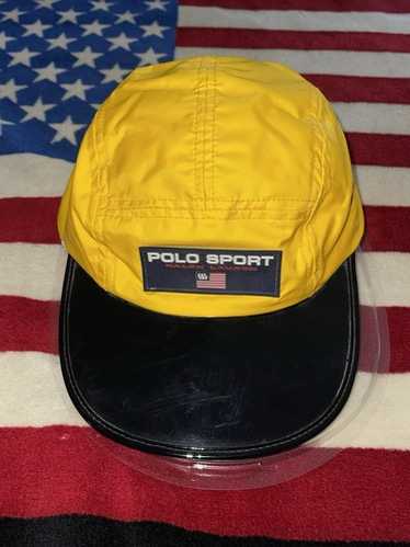 90s Vintage Ralph Lauren レザー Long bill 90s Vintage Ralph Lauren レザー Long bill - メンズ