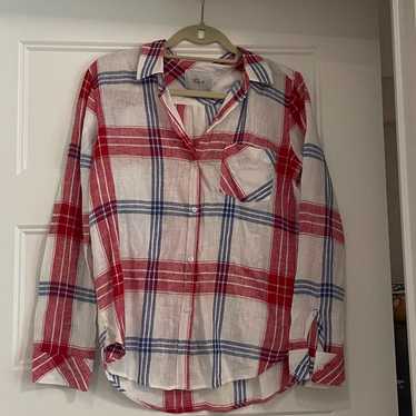 Rails Plaid Button Down Barely Worn - image 1