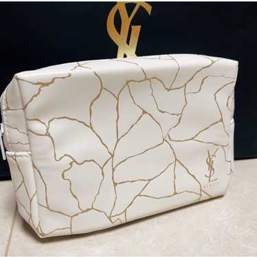 Ysl white cosmetic bag - Gem