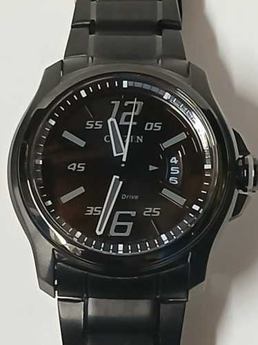 【未使用級】CITIZEN エコドライブ J810-003PW01 ダイバー CITIZEN◇ECO-DRIVE/クォーツ腕時計/アナログ/ラバー/GRN/BLK