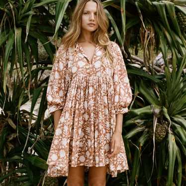 [新品]Daughters of India Kyra Midi Dress L Kyra Midi Dress ~ Olive – Daughters of India