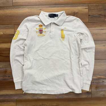【イギリス国旗】ラルフローレン　ポロシャツ　mercer polo team ビンテージ ポロラルフローレン ポロシャツ グリーン イギリス