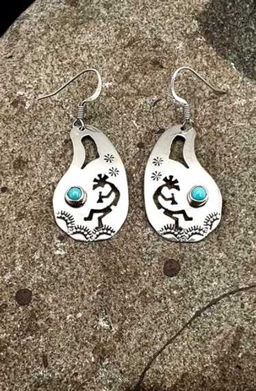 NAVAJO Jeff James Jr. ターコイズ 大ぶり 925 シルバー NAVAJO Jeff James Jr. ターコイズ 大ぶり 925 シルバー