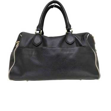 バッグ agnes b. voyage leather bag black gold agnès b. voyage
