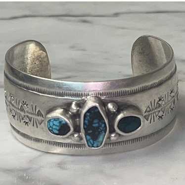 NAVAJO Wilson Padilla ウィルソン・パディーラ ターコイズ Wilson Padilla Native American Navajo Turquoise Sterling