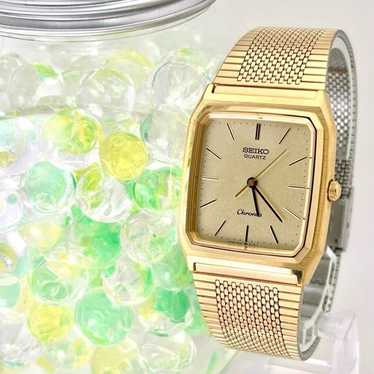 時計 SEIKO CHRONOS QUARTZ 9021-6040 SUWA Seiko Chronos 9021 6040 Quartz Watch Suwa Silver Dial 33mm