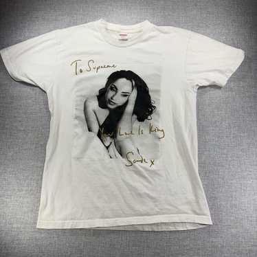 Supreme - シュプリーム supreme sade tee white Mサイズ Supreme(シュプリーム) Sade TeeシャーデーTシャツ ホワイト