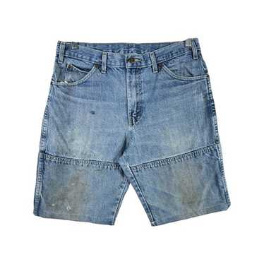 【KOOLOSET】Vintage Double Knee Bermuda Banding Denim Women Baggy Denim Bermuda Shorts Vintage Straight Wide Leg
