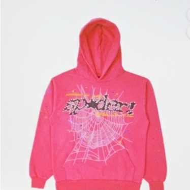 Sp5der pink hoodie - Gem