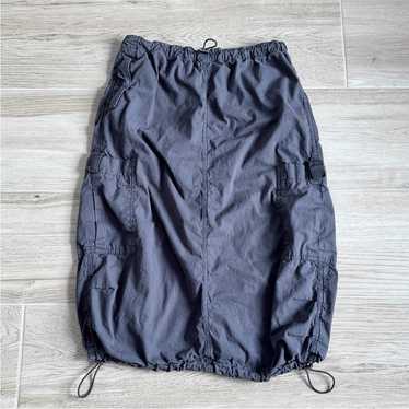 パンツ jaded london Parachute Pants Grey XS Shop Vintage Grey Parachute Cargo Pants | Jaded London