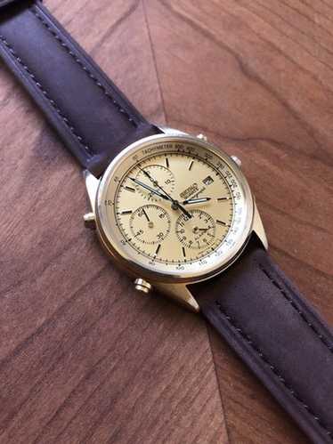 Seiko chronograph gold 7t32 - Gem