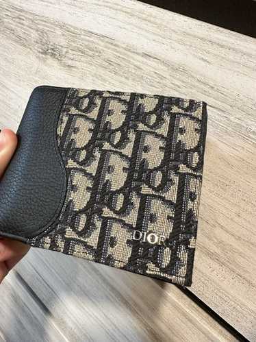 Dior saddle bifold wallet - Gem